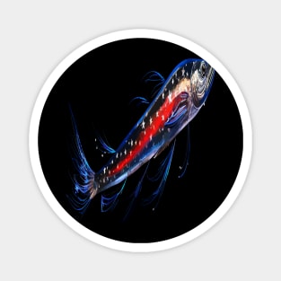 Patriotic Oarfish Magnet